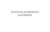 Sistemas Embebidos Raspberry