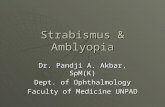Strabismus & Ambliopia