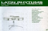 [Drum] Ted Reed - Latin Rhythms for Drums and Timbales