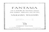Vaughan Williams - Tallis Fantasy [Full Score]