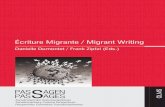 Ecriture migrante