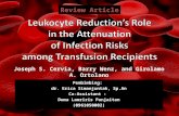 Leukocyte Reduction’s Role yis.ppt