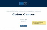 NCCN Colon Cancer V1 2014