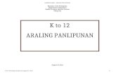Format Araling Panlipunan k12 - 6 Aug. 27, 2011 Revised Rbm