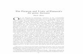 Riley the Purpose and Unity of Plutarch's De Genio Socratis
