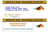 MATLAB Workshop Lecture 3