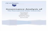 Penn State Governance Analysis