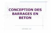 Barrages en Béton