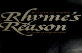 John Hollander - Rhyme_s Reason - A Guide to English Verse