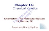 Brdy 6Ed Ch14 ChemicalKinetics