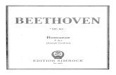 Romance in F Major, Op.50 -Beethoven