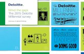 Mind The Gaps The 2015 Deloitte Millennial Survey