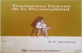 Otto Kernberg Trastornos Graves de La Personalidad Ed. El Manual Moderno