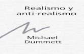 Michael Dummett - Realismo y Anti-realismo