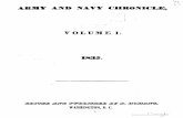 Army and Navy Chronicles Vol 1 1835