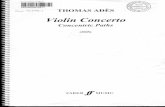 Thomas Ades Op 24 Violin Concerto - Concentric Paths