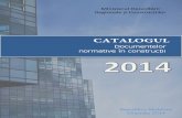 Normative in Constructii -2014 Catalog- MOLDOVA
