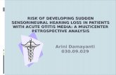 Risk of Developing Sudden Sensorineural Hearing Loss.ppt