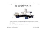Geopak Manual