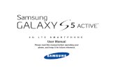 Samsung Galaxy S5 Active SM-G870 SM-G870A User Manual English PDF