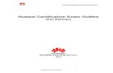 2013-Huawei Certification-Exam Outline (Partner) V2 2