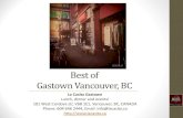 Best of Gastown Vancouver British Columbia