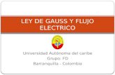 Ley de Gauss y Flujo Electrico