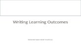 3 Writing Learning Outcomes