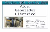 Presentacion Costo Del Ciclo de Vida de Un Generador Electrico