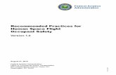 FAA Recommended Practices for Human Spaceflight Occupant Safety - Version1