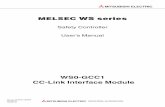 WS0-GCC1 - User's Manual (CC-Link Interface Module) SH(NA)-080909-A (03.10)