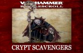 Battlescroll - Crypt Scavengers - Games Workshop Ltd