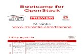 2 Day Bootcamp for OpenStack - Mirantis