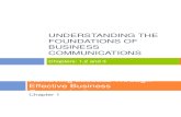 Part 1 Understanding the Foundations of Business Communications