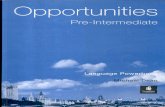 Longman Press New Opportunity Pre Intermediate Activity Book