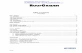 Roof Garden Specification