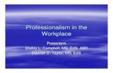 S54 Workplace Professionalism