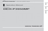 Manual de Usuaria Radio Pioneer Mod.deh-p3950mp