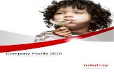 Mindray Company Profile(2010)