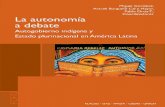 Autonomia a Debate by Miguel Gonzales et.al