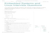 Embedded Systems and Linux Interview Questions_ ARM Interview Questions