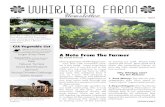 Whirligig Farm Newsletter Issue 2