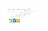 Parks Forward Commission Draft Recommendations (DRAFT - July 30, 2014)