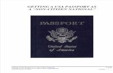 Getting an on Citizen National Passport