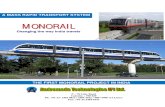 1st Proposed Monorail Project in India-By Andromeda Technologies, Kolkata