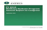 FY10 Methane Hydrate Report to Congress