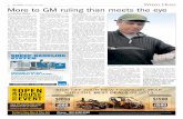 More to GM Ruling Than Meets the Eye