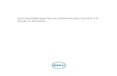 Dell Opnmang Srvr Admin v7.2 User's Guide Fr Fr