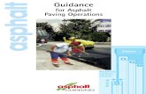 Guidance for Asphalt Paving Operations