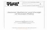 Seismic Behavior and Design of Gusset Plates
